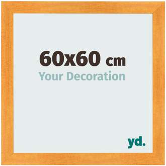 Fotolijst 60x60 cm - Oranje - MDF - Pisa