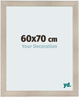 Fotolijst 60x70 cm - Eiken Licht - MDF - Pisa