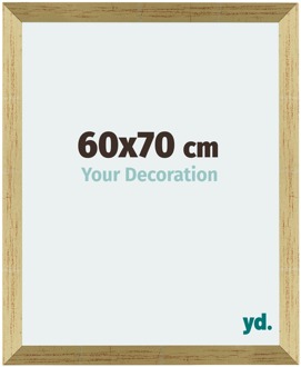 Fotolijst 60x70 cm - Goud Glans - MDF - Mura