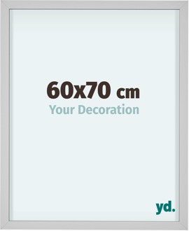 Fotolijst 60x70 cm - Wit - Aluminium - Virginia