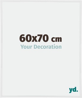 Fotolijst 60x70 cm - Wit Hoogglans - Kunststof - Annecy