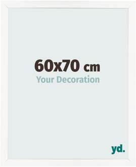 Fotolijst 60x70 cm - Wit Hoogglans - MDF - Bologna