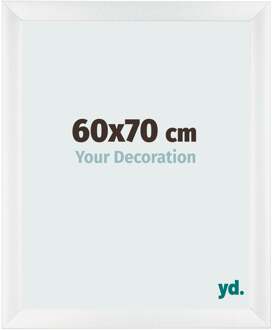 Fotolijst 60x70 cm - Wit Hoogglans - MDF - Pisa