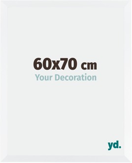 Fotolijst 60x70 cm - Wit Mat - MDF - Catania