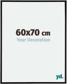 Fotolijst 60x70 cm - Zwart Mat - Aluminium - Kent