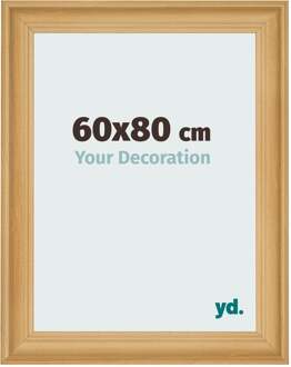 Fotolijst 60x80 cm - Dennen Houtnerf - MDF - Lazio