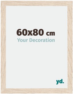 Fotolijst 60x80 cm - Eiken - MDF - Catania