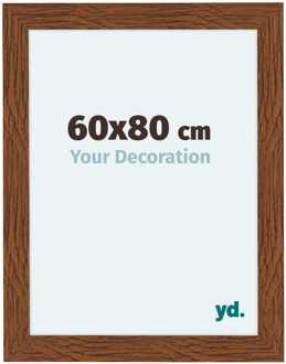 Fotolijst 60x80 cm - Eiken Rustiek - MDF - Como