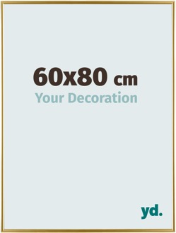 Fotolijst 60x80 cm - Goud - Kunststof - Evry