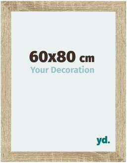 Fotolijst 60x80 cm - Sonoma Eiken - MDF - Mura