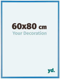 Fotolijst 60x80 cm - Staal Blauw - Aluminium - Austin