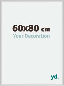 Fotolijst 60x80 cm - Zilver Mat - Aluminium - Miami