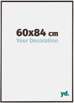 Fotolijst 60x84 cm - Antraciet - Kunststof - Evry