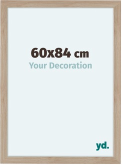 Fotolijst 60x84 cm - Eiken Licht - MDF - Como