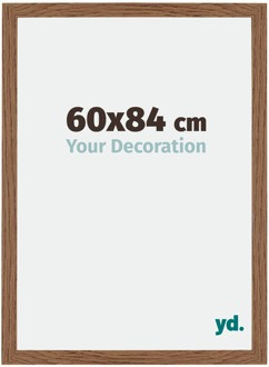 Fotolijst 60x84 cm - Eiken Rustiek - MDF - Mura