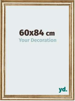 Fotolijst 60x84 cm - Goud Antiek - MDF - Lazio