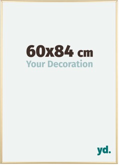 Fotolijst 60x84 cm - Goud Glans - Aluminium - Austin