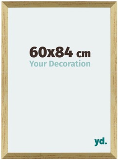 Fotolijst 60x84 cm - Goud Glans - MDF - Mura
