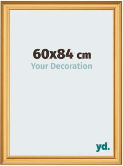 Fotolijst 60x84 cm - Goud Mat - MDF - Lazio