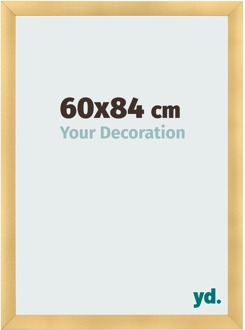 Fotolijst 60x84 cm - Goud Mat - MDF - Pisa