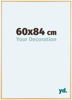 Fotolijst 60x84 cm - Goud Vintage - Aluminium - Kent
