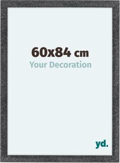 Fotolijst 60x84 cm - Grijs Geveegd - MDF - Como
