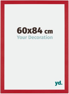Fotolijst 60x84 cm - Rood - MDF - Mura