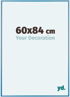 Fotolijst 60x84 cm - Staal Blauw - Aluminium - Austin