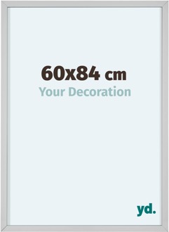 Fotolijst 60x84 cm - Wit - Aluminium - Virginia
