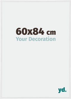 Fotolijst 60x84 cm - Wit Hoogglans - Kunststof - Annecy