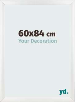 Fotolijst 60x84 cm - Wit Hoogglans - MDF - Pisa