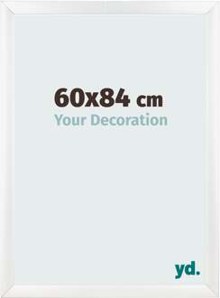 Fotolijst 60x84 cm - Wit Mat - MDF - Pisa