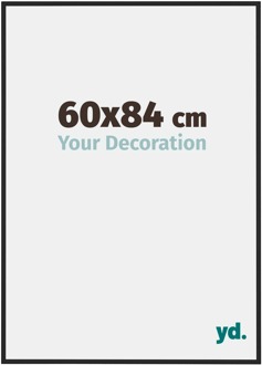 Fotolijst 60x84 cm - Zwart Mat - Aluminium - New York