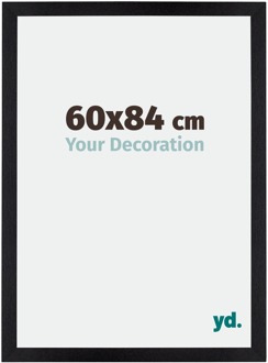 Fotolijst 60x84 cm - Zwart Mat - MDF - Mura
