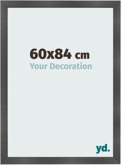 Fotolijst 60x84 cm - Zwart Mat - MDF - Pisa