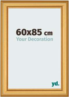 Fotolijst 60x85 cm - Goud Mat - MDF - Lazio