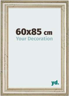 Fotolijst 60x85 cm - Metaalglans - MDF - Lazio