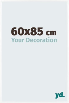 Fotolijst 60x85 cm - Wit Hoogglans - Kunststof - Evry