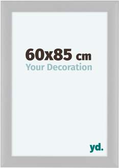 Fotolijst 60x85 cm - Wit Hoogglans - MDF - Como