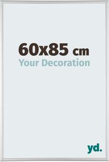 Fotolijst 60x85 cm - Zilver Mat - Aluminium - Austin