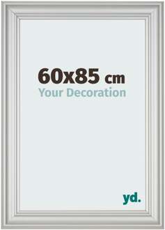 Fotolijst 60x85 cm - Zilver Mat - MDF - Lazio