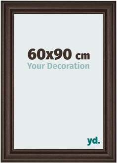 Fotolijst 60x90 cm - Eiken Donker - MDF - Lazio