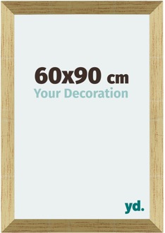 Fotolijst 60x90 cm - Goud Glans - MDF - Mura