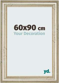 Fotolijst 60x90 cm - Metaalglans - MDF - Lazio