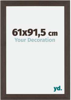 Fotolijst 61x91,5 cm - Eiken Donker - MDF - Mura - 61x91.5 cm