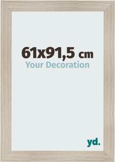 Fotolijst 61x91,5 cm - Eiken Licht - MDF - Pisa - 61x91.5 cm