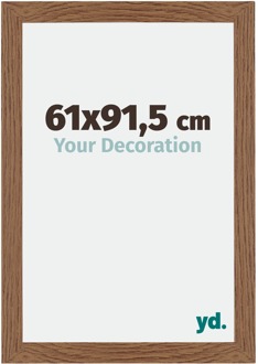 Fotolijst 61x91,5 cm - Eiken Rustiek - MDF - Mura - 61x91.5 cm