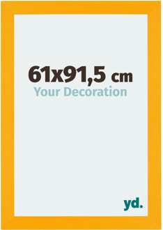 Fotolijst 61x91,5 cm - Geel - MDF - Mura - 61x91.5 cm