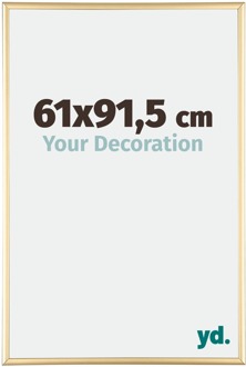 Fotolijst 61x91,5 cm - Goud - Aluminium - Kent - 61x91.5 cm