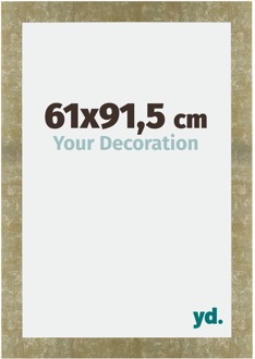 Fotolijst 61x91,5 cm - Goud Antiek - MDF - Mura - 61x91.5 cm